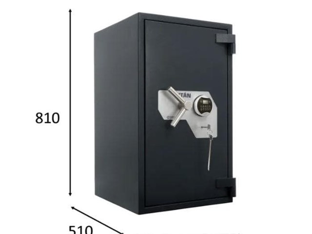 CAJA FUERTE TITAN 80BL GRADO 4, CERTIFICADA, ALTA SEGURIDAD