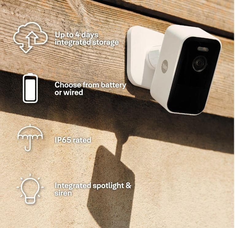 Foto 1 CAMARA EXTERIOR INTELIGENTE YALE 