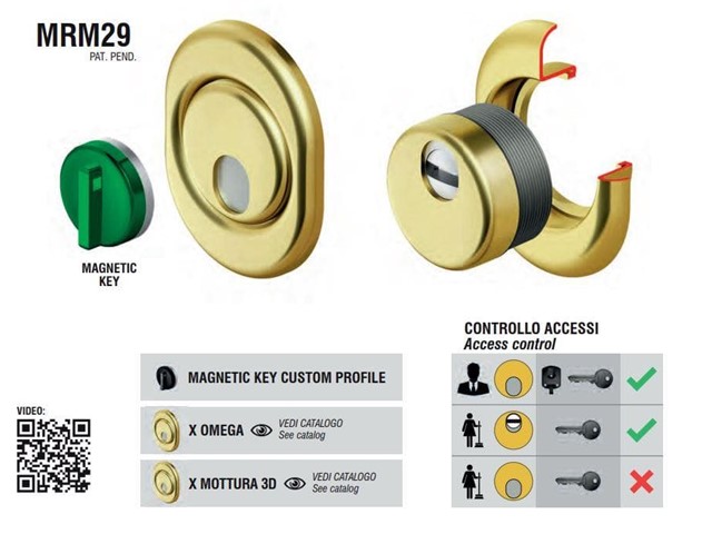 ESCUDO DISEC MRM29E MAGNETICO