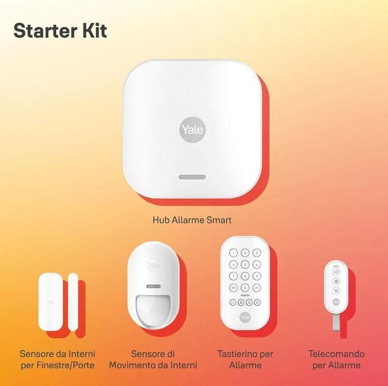 Foto 1 KIT DE INICIO ALARMA INTELIGENTE YALE