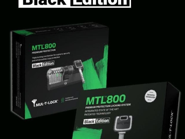 Mul-T-Lock MTL 800  BLACK EDITION 